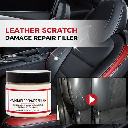 🥳2026 HOT SALE🥳💞50K+ SOLD!🪑🛠️ 50% OFF! Leather Scratch Repair Filler – Fills deep cracks & damage, restores smooth surface. No need to replace – just fill & forget! 💺✨