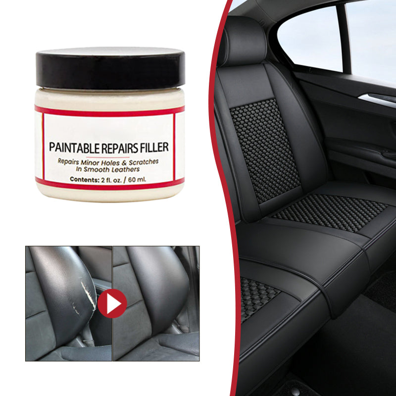 🥳2026 HOT SALE🥳💞50K+ SOLD!🪑🛠️ 50% OFF! Leather Scratch Repair Filler – Fills deep cracks & damage, restores smooth surface. No need to replace – just fill & forget! 💺✨