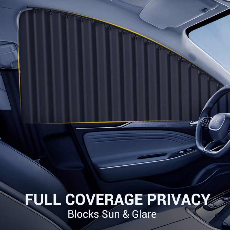 🥳2026 HOT SALE🥳💞50K+ SOLD!🚗🛡️ 50% OFF! Universal Car Window Shade – No glue, no magnets, stays secure. Blocks sun, keeps heat out. Protects your car & privacy! 🌞✨