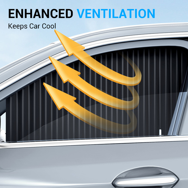 🥳2026 HOT SALE🥳💞50K+ SOLD!🚗🛡️ 50% OFF! Universal Car Window Shade – No glue, no magnets, stays secure. Blocks sun, keeps heat out. Protects your car & privacy! 🌞✨