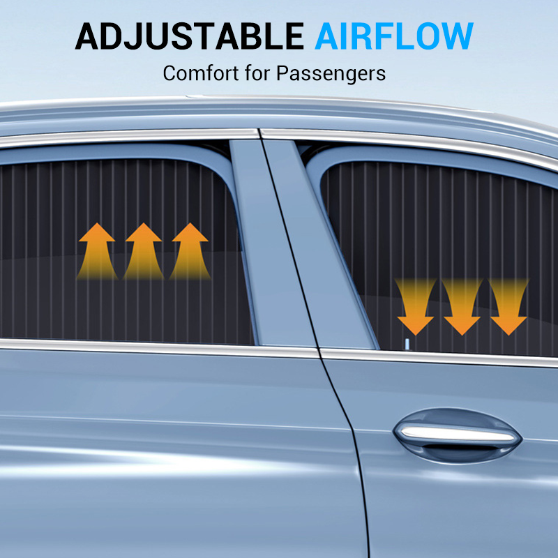 🥳2026 HOT SALE🥳💞50K+ SOLD!🚗🛡️ 50% OFF! Universal Car Window Shade – No glue, no magnets, stays secure. Blocks sun, keeps heat out. Protects your car & privacy! 🌞✨
