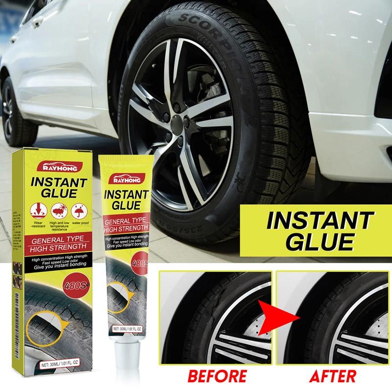🥳2026 HOT SALE🥳💞50K+ SOLD!🛞🔧 50% OFF! Car Tire Crack Repair Glue – Permanent bond, seals cracks fast. All‑weather flexible. Avoid costly replacements! 🚗✨