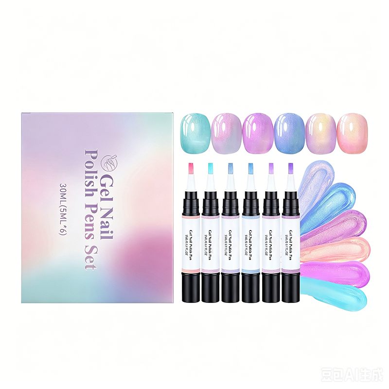 🥳2026 HOT SALE🥳💞50K+ SOLD!💅✨ LAST DAY 50% OFF! SAVILAND 6‑in‑1 Nail Pen – Twist & paint, no mess, travel‑friendly. Iridescent pearl finish, salon shine in seconds! 🎁💖