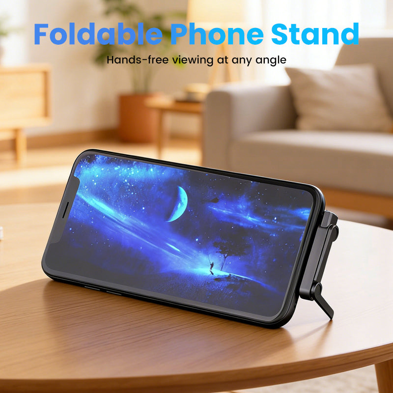🥳2026 HOT SALE🥳💞50K+ SOLD!🔌🔄 50% OFF! Fast Charging Adapter with 360° Foldable Stand – 240W PD, rotates for portrait/landscape. No extra stand needed. Charge & watch hands‑free! 📱✨