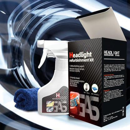 🥳2026 HOT SALE🥳💞50K+ SOLD!🚗💡 50% OFF! Headlamp Refurbisher & Coating Kit – Restores faded headlights & seals with hydrophobic coating. Brighter beams, safer night drives – in just 2 minutes! 🔧✨
