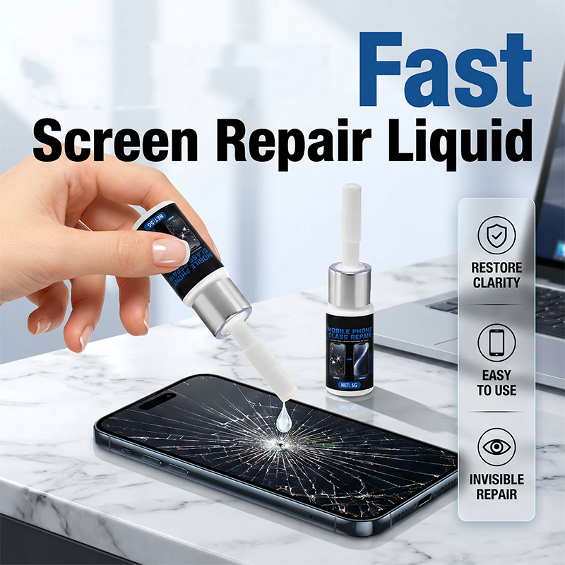 🥳2026 HOT SALE🥳💞50K+ SOLD!🧪🛡️ 50% OFF! Phone Scratch Repair Liquid – Invisible seamless finish, UV curing. Simple application – no more distracting marks! 👓💎