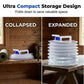 🥳2026 HOT SALE🥳💞50K+ SOLD!🚐💧 50% OFF! Collapsible Water Container with Spigot – Folds flat, stores small. Leak‑proof tap, easy pour. Perfect for camping & road trips! 🏕️✨