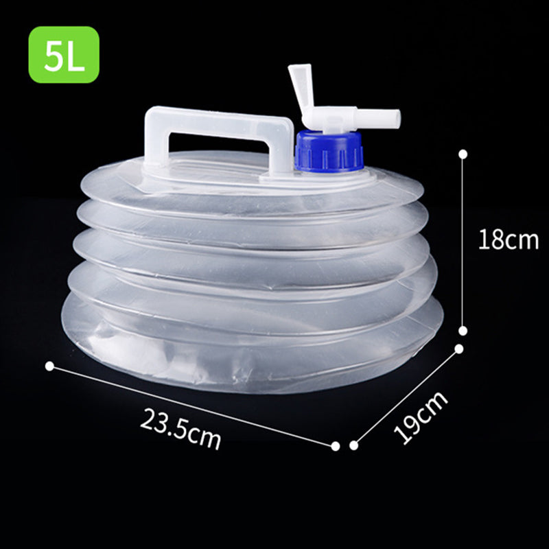 🥳2026 HOT SALE🥳💞50K+ SOLD!🚐💧 50% OFF! Collapsible Water Container with Spigot – Folds flat, stores small. Leak‑proof tap, easy pour. Perfect for camping & road trips! 🏕️✨