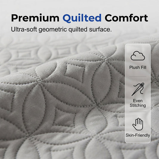 🥳2026 HOT SALE🥳💞50K+ SOLD!🛏️🛡️ 50% OFF! Quilted Waterproof Mattress Protector – Blocks spills & stains, keeps your mattress fresh. Deep pocket, no shifting. Sleep soundly! 😴✨