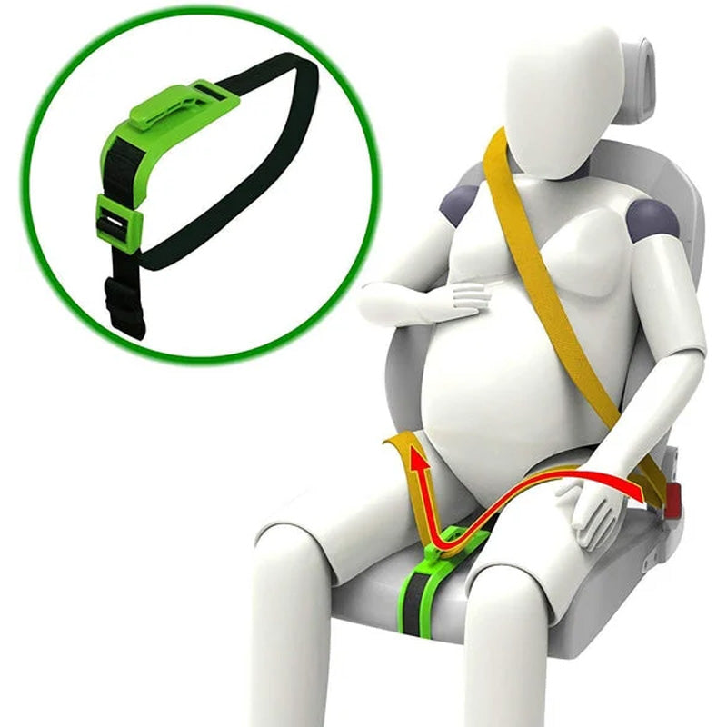 🥳2026 HOT SALE🥳💞50K+ SOLD!👶🚗 50% OFF! Pregnancy Safety Belt – Moves lap belt off belly, reduces injury risk by 82.7%. A must‑have for expectant mums! 🛡️✨