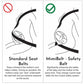 🥳2026 HOT SALE🥳💞50K+ SOLD!👶🚗 50% OFF! Pregnancy Safety Belt – Moves lap belt off belly, reduces injury risk by 82.7%. A must‑have for expectant mums! 🛡️✨