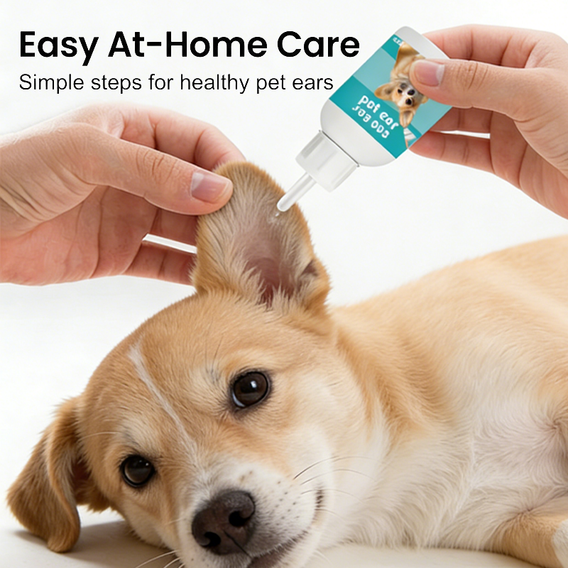 🥳2026 HOT SALE🥳💞50K+ SOLD! 🐶🦴 50% OFF! Pet Ear Cleansing Drops – gently dissolves wax & debris, soothes itchy ears. Soft silicone tip reaches deep without scratching – no more struggling with cotton buds! 🐱💚