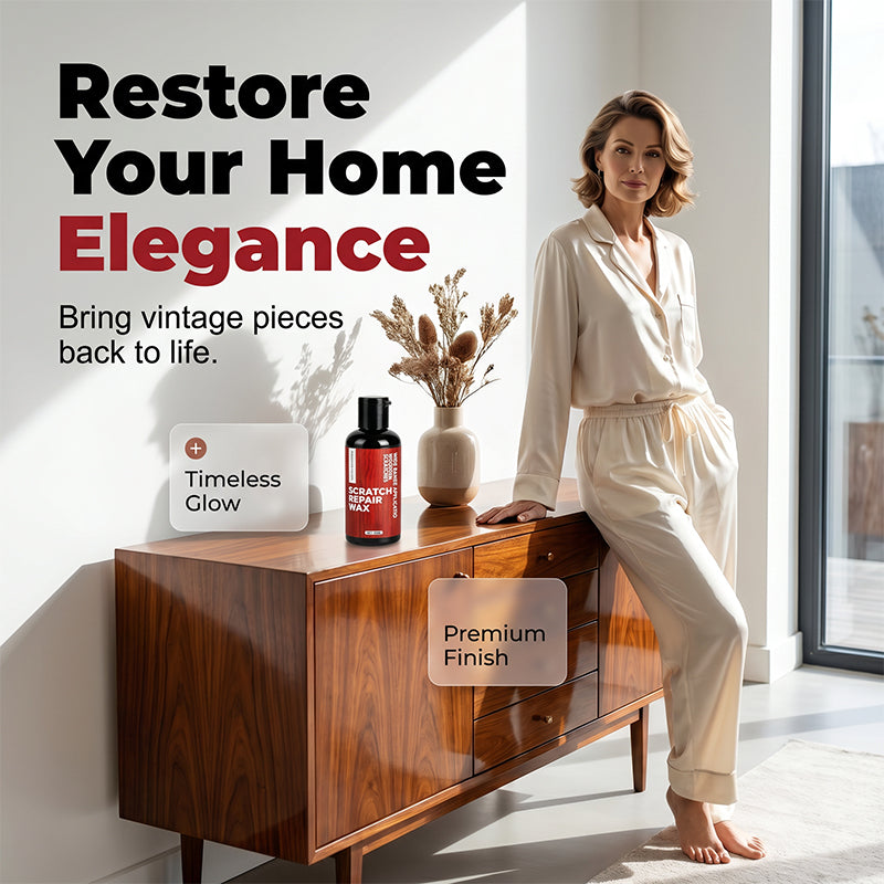 🥳2026 HOT SALE🥳💞50K+ SOLD!🪵🔧 50% OFF! Scratch Repair Wax – Instantly fills scratches & scuffs on wood floors & furniture. Restores natural grain, no need to replace! 💰✨
