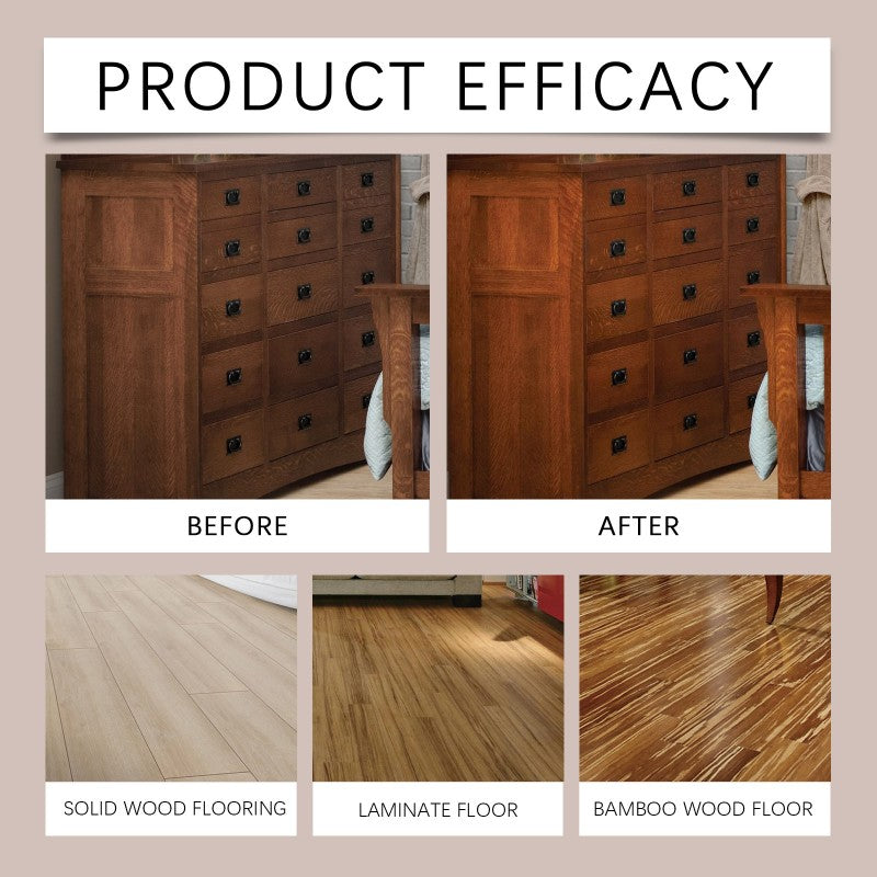 🥳2026 HOT SALE🥳💞50K+ SOLD!🐝🪵 50% OFF! Natural Beeswax Floor Spray – Deeply nourishes wood, prevents cracking & warping. Restores shine, protects daily wear. Easy spray & wipe! ✨🧽