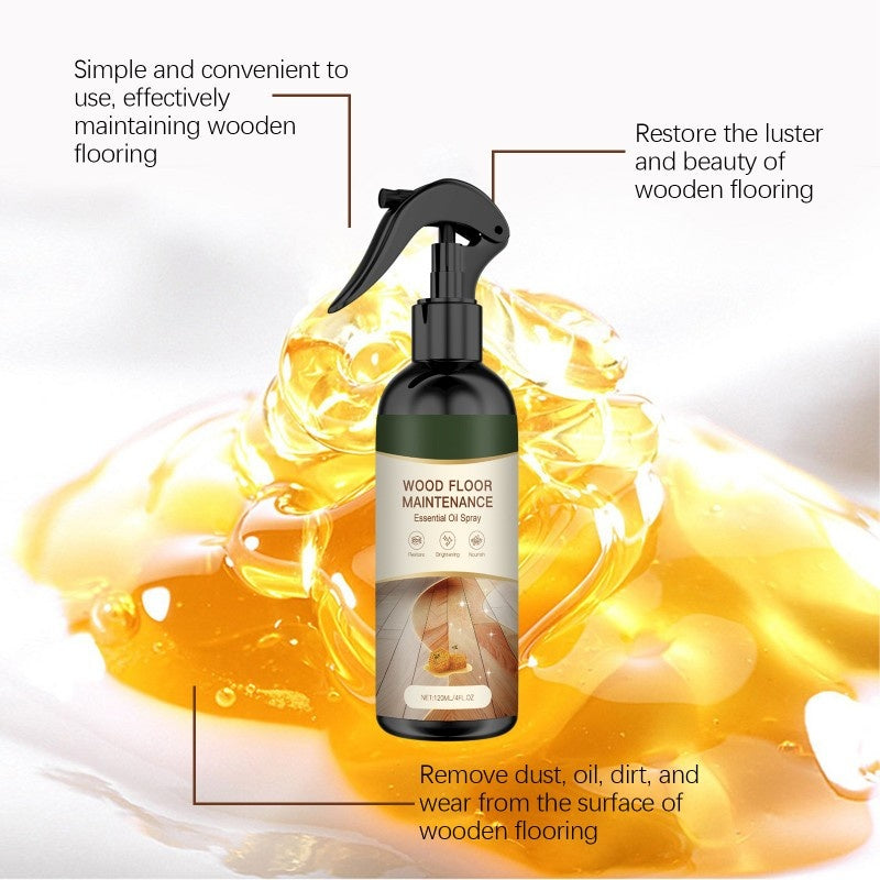 🥳2026 HOT SALE🥳💞50K+ SOLD!🐝🪵 50% OFF! Natural Beeswax Floor Spray – Deeply nourishes wood, prevents cracking & warping. Restores shine, protects daily wear. Easy spray & wipe! ✨🧽