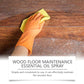 🥳2026 HOT SALE🥳💞50K+ SOLD!🐝🪵 50% OFF! Natural Beeswax Floor Spray – Deeply nourishes wood, prevents cracking & warping. Restores shine, protects daily wear. Easy spray & wipe! ✨🧽