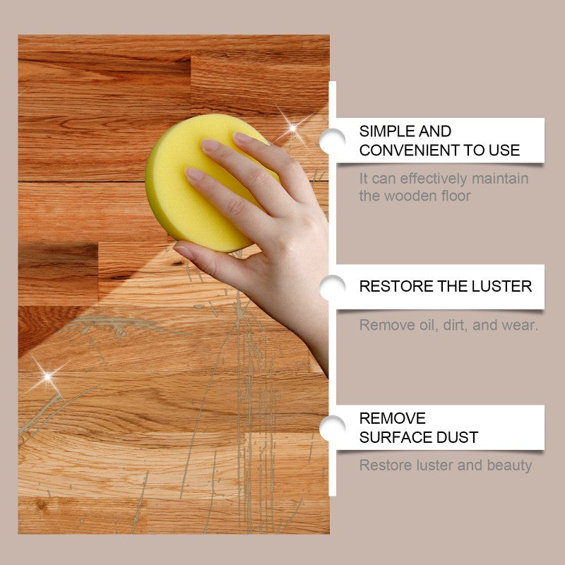 🥳2026 HOT SALE🥳💞50K+ SOLD!🐝🪵 50% OFF! Natural Beeswax Floor Spray – Deeply nourishes wood, prevents cracking & warping. Restores shine, protects daily wear. Easy spray & wipe! ✨🧽