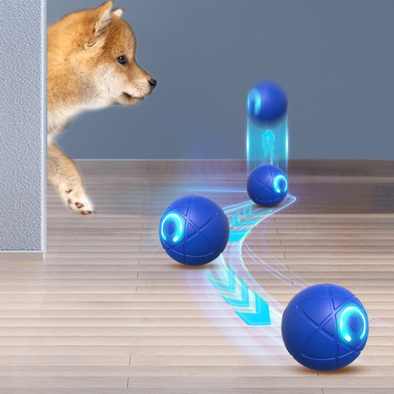🥳2026 HOT SALE🥳💞50K+ SOLD!🐱🐶 50% OFF! Auto Bouncing Smart Pet Ball – Solo play companion, reduces anxiety & boredom. Durable & safe for small dogs & cats. USB rechargeable! 🐾✨