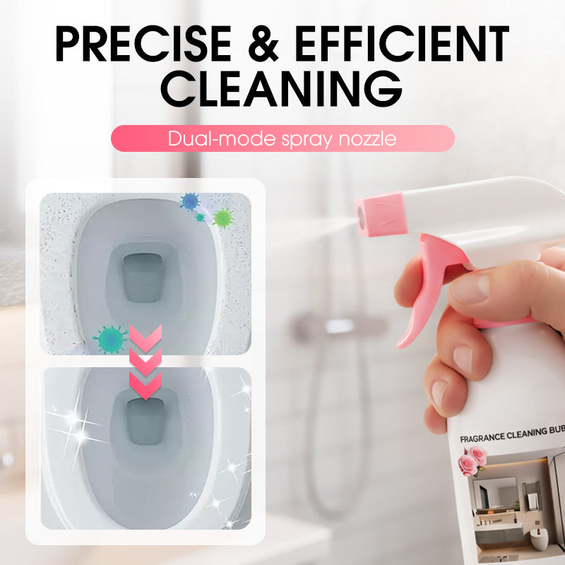 🥳2026 HOT SALE🥳💞50K+ SOLD! 🛁🧹 50% OFF! Bathroom Cleaner Spray – dissolves limescale, soap scum & water stains without scrubbing. Multi-surface for glass, tiles & taps – leaves a fresh botanical scent. Gentle formula, no harsh fumes! ✨💪