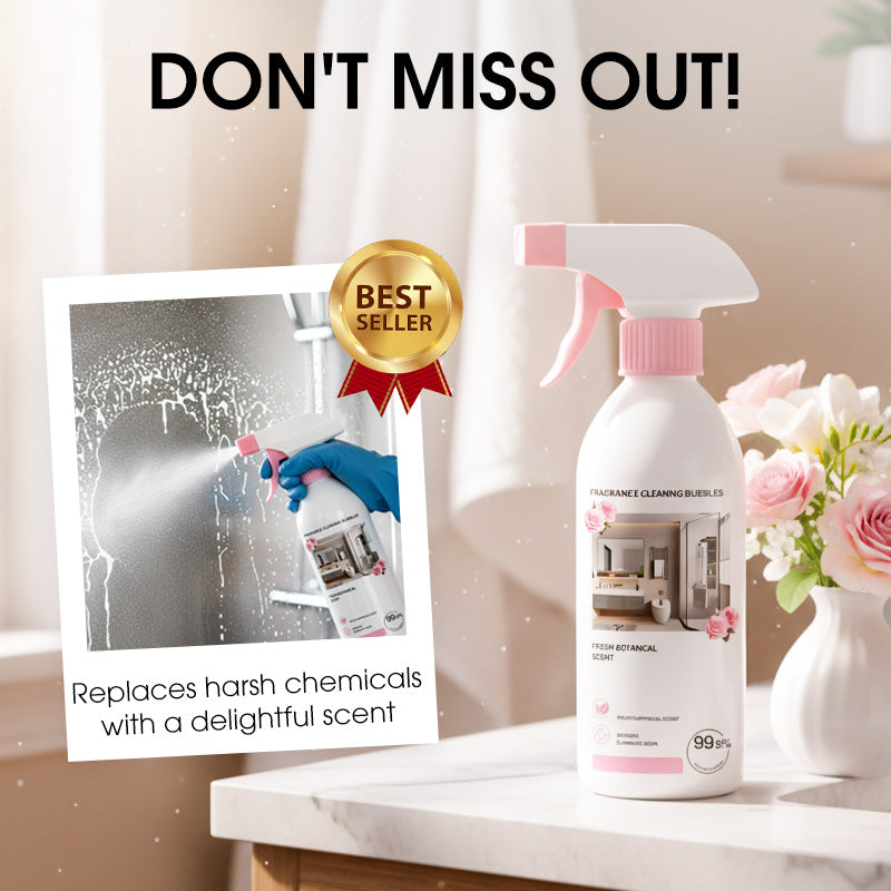 🥳2026 HOT SALE🥳💞50K+ SOLD! 🛁🧹 50% OFF! Bathroom Cleaner Spray – dissolves limescale, soap scum & water stains without scrubbing. Multi-surface for glass, tiles & taps – leaves a fresh botanical scent. Gentle formula, no harsh fumes! ✨💪