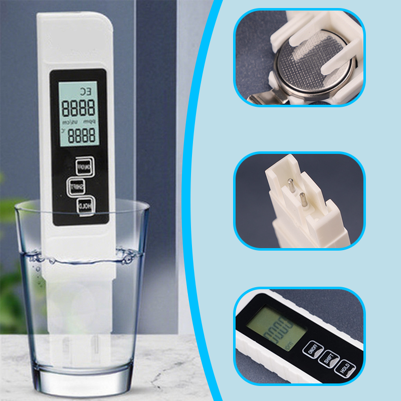 🔥3 in 1 TDS Water Quality Tester