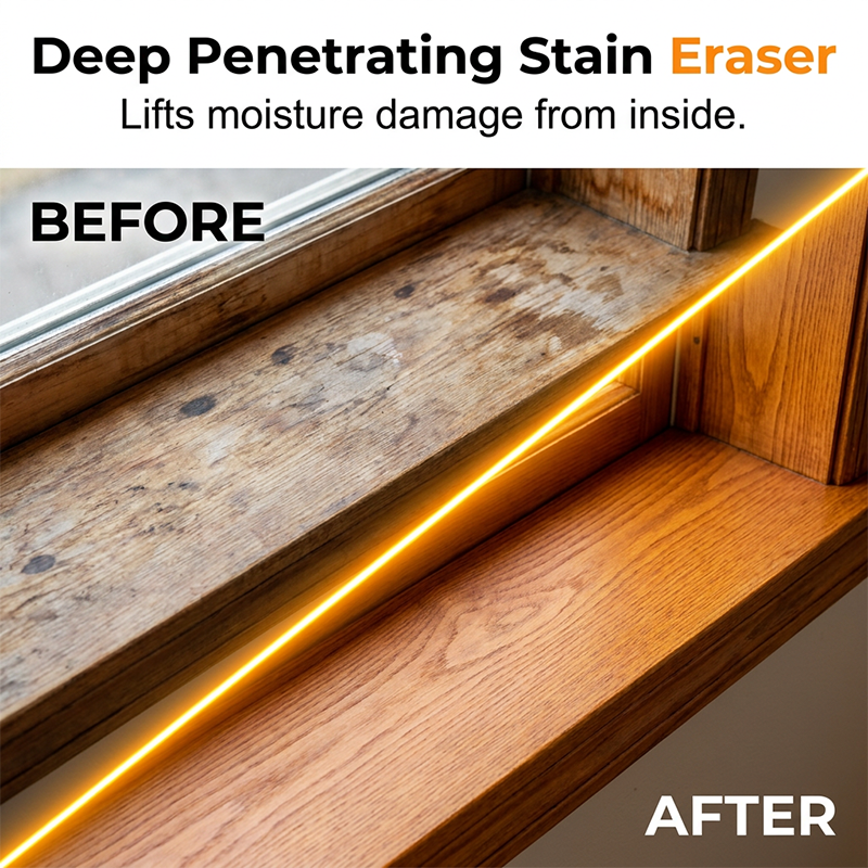 🥳2026 HOT SALE🥳💞50K+ SOLD!🌲🧴 50% OFF! Wood Mold Remover Spray – Instantly removes deep stains & fungal growth. Safe for all finishes. Restores natural wood grain. 💪✨