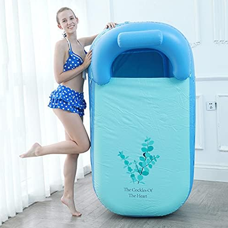 🥳2026 HOT SALE🥳💞50K+ SOLD!🛁💨 50% OFF! Inflatable Bathtub – Triple‑layer insulation, zippered cover locks in heat. Soft bubble bottom, cup holder included. Spa at home! 🌊✨