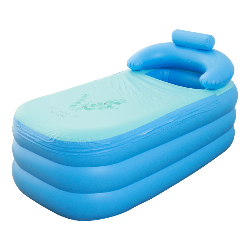 🥳2026 HOT SALE🥳💞50K+ SOLD!🛁💨 50% OFF! Inflatable Bathtub – Triple‑layer insulation, zippered cover locks in heat. Soft bubble bottom, cup holder included. Spa at home! 🌊✨