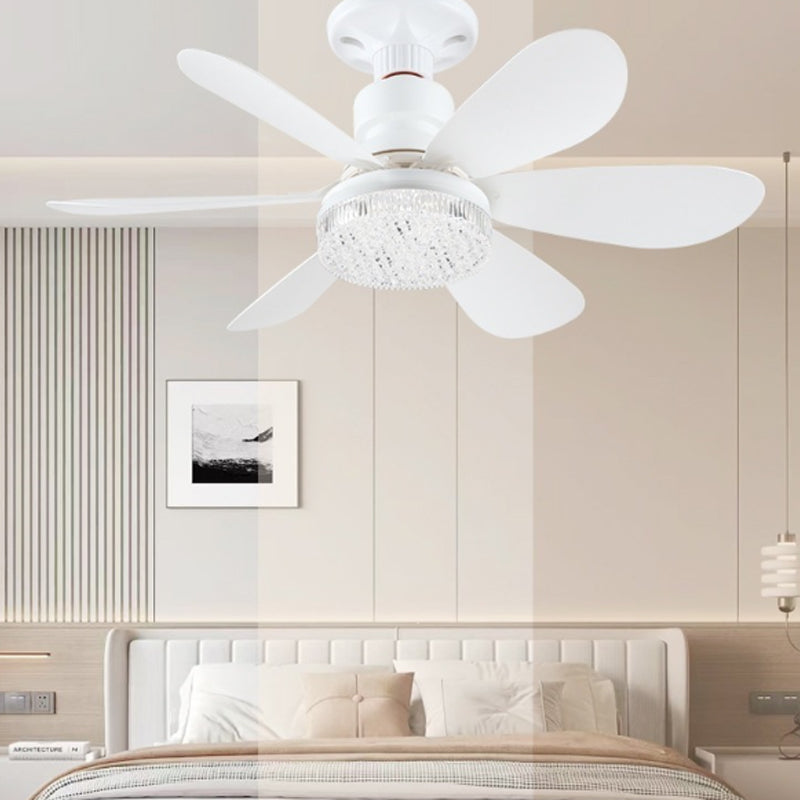 🥳2026 HOT SALE🥳💞50K+ SOLD!💡🌀 50% OFF! 2‑in‑1 Cooling LED Ceiling Fan – Light & fan in one, remote controlled. 3‑colour dimming, 3 speeds. Easy E27 screw‑in install! 🏠✨