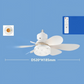 🥳2026 HOT SALE🥳💞50K+ SOLD!💡🌀 50% OFF! 2‑in‑1 Cooling LED Ceiling Fan – Light & fan in one, remote controlled. 3‑colour dimming, 3 speeds. Easy E27 screw‑in install! 🏠✨