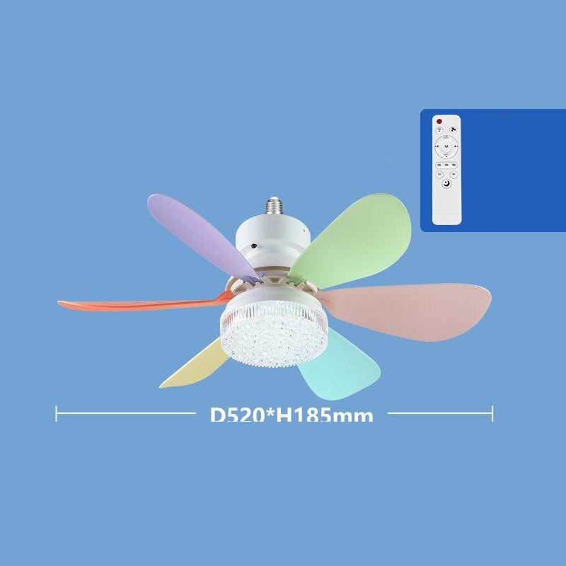 🥳2026 HOT SALE🥳💞50K+ SOLD!💡🌀 50% OFF! 2‑in‑1 Cooling LED Ceiling Fan – Light & fan in one, remote controlled. 3‑colour dimming, 3 speeds. Easy E27 screw‑in install! 🏠✨