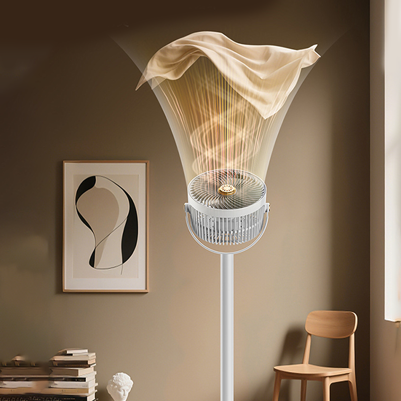 🥳2026 HOT SALE🥳💞50K+ SOLD!🌀🌿 50% OFF! Whisper‑Quiet Adjustable Floor Fan – 4 heights, 5 speeds, tiltable head. Quiet motor, portable & USB‑C rechargeable. A breeze for any space! 🔇✨