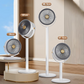 🥳2026 HOT SALE🥳💞50K+ SOLD!🌀🌿 50% OFF! Whisper‑Quiet Adjustable Floor Fan – 4 heights, 5 speeds, tiltable head. Quiet motor, portable & USB‑C rechargeable. A breeze for any space! 🔇✨
