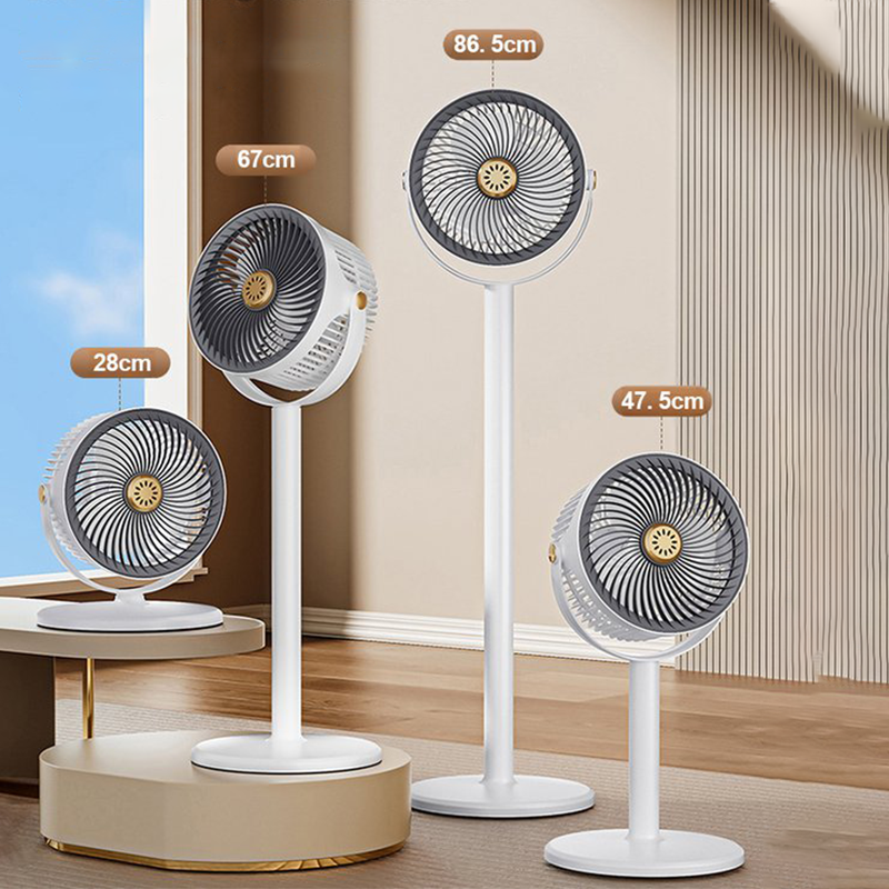 🥳2026 HOT SALE🥳💞50K+ SOLD!🌀🌿 50% OFF! Whisper‑Quiet Adjustable Floor Fan – 4 heights, 5 speeds, tiltable head. Quiet motor, portable & USB‑C rechargeable. A breeze for any space! 🔇✨