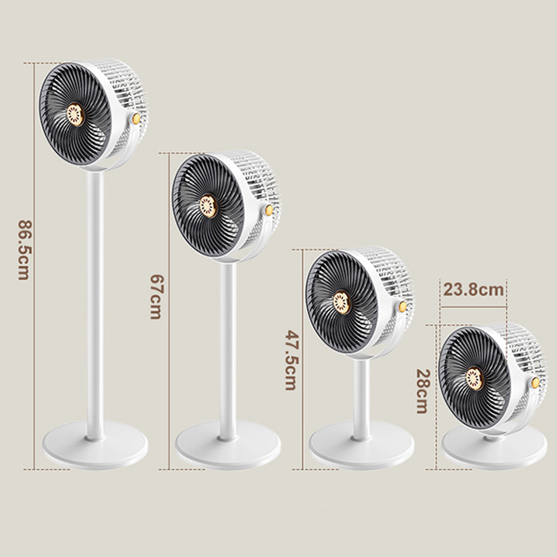 🥳2026 HOT SALE🥳💞50K+ SOLD!🌀🌿 50% OFF! Whisper‑Quiet Adjustable Floor Fan – 4 heights, 5 speeds, tiltable head. Quiet motor, portable & USB‑C rechargeable. A breeze for any space! 🔇✨