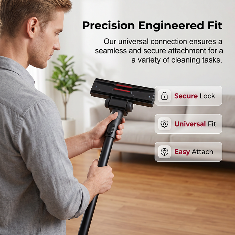 🥳2026 HOT SALE🥳💞50K+ SOLD!🧹🔄 50% OFF! Universal Vacuum Cleaner Brush Heads – Fits 32/35mm hoses, removes deep dirt & pet hair. Save money – no need to buy a new vacuum! 💰✨