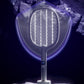 🥳2026 HOT SALE🥳💞50K+ SOLD!🦟⚡ 50% OFF! Smart Mosquito Zapper & Trap Lamp – Handheld racket + auto trap lamp. UV light attracts, digital display shows battery. Dual‑mode defence! 🔋✨