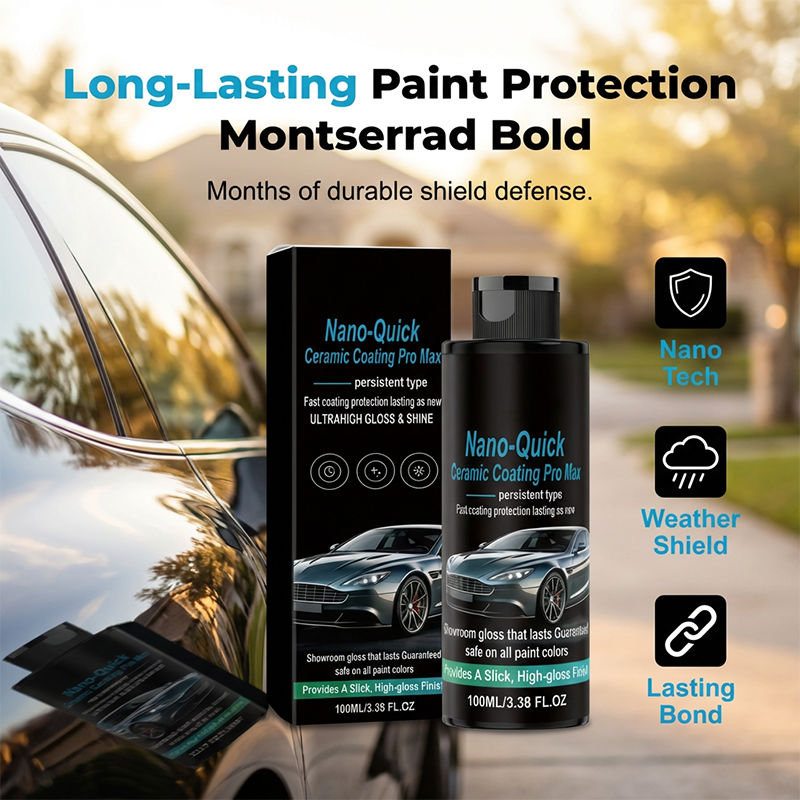 🥳2026 HOT SALE🥳💞50K+ SOLD! 🚗✨ 50% OFF! Nano Ceramic Spray – Adds deep gloss & water‑beading protection. Spray & wipe – easy finishing step for any wash! 🛡️💧