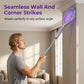 🥳2026 HOT SALE🥳💞50K+ SOLD!🛡️💤 50% OFF! Rechargeable Bug Zapper – Triple‑layer safety mesh, extendable handle, rotates for wall & corner strikes. Pest‑free sleep, worry‑free safety! 🌟💚