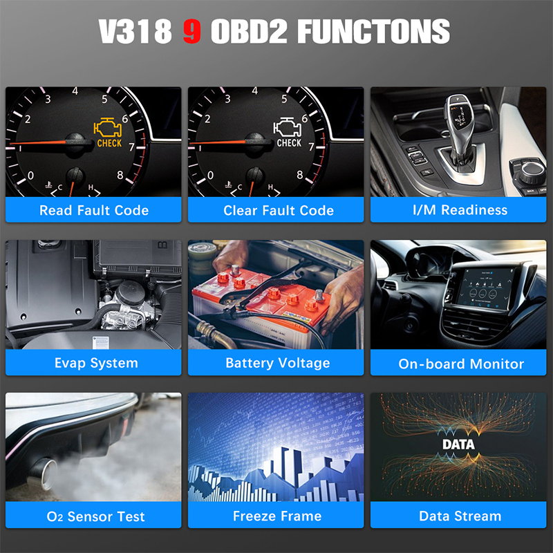 🥳2026 HOT SALE🥳💞50K+ SOLD!🚗🔧 50% OFF! Professional OBD2 Scanner – Reads & clears codes, live data & I/M readiness. Works on 1996+ cars. Save £££ on garage diagnostics! 🛠️✨
