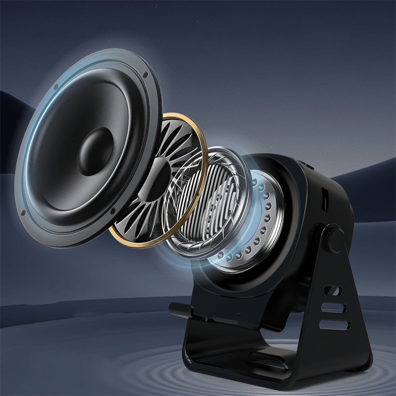 🥳2026 HOT SALE🥳💞50K+ SOLD!🔊📱 50% OFF! Induction Speaker Phone Stand – No Bluetooth needed, just place & play. 360° surround sound, holds any phone. Effortless audio! 🎶✨