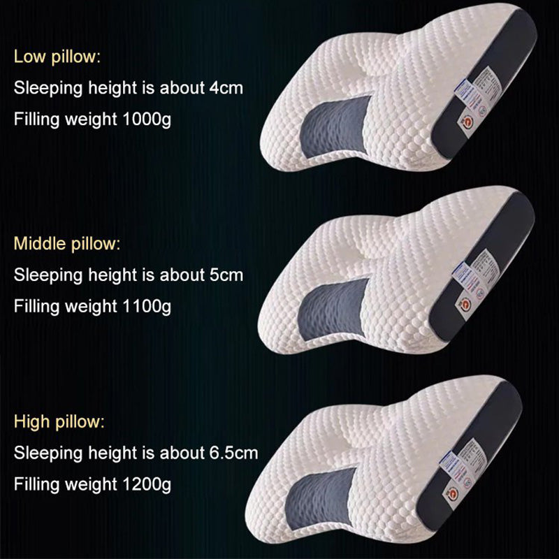 🥳2026 HOT SALE🥳💞50K+ SOLD!🌙🛏️ 50% OFF! Antibacterial Memory Foam Neck Pillow – Ergonomic support, fast rebound, breathable & anti‑mite. Massage + heat for deep relaxation. 😴✨