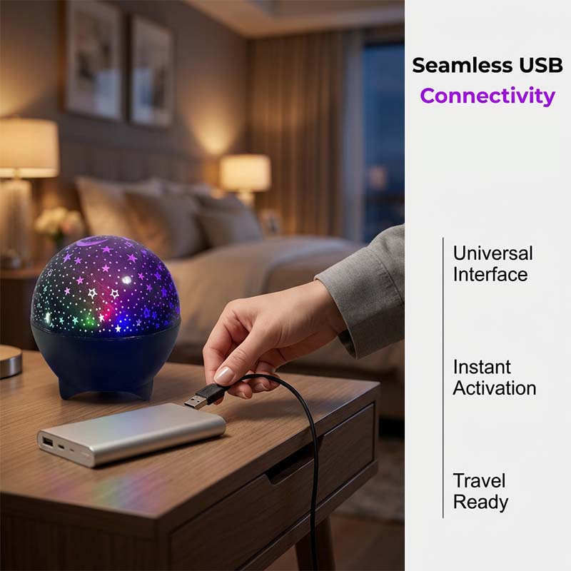 🥳2026 HOT SALE🥳💞50K+ SOLD!🌌✨ 50% OFF! USB LED Galaxy Projector Night Light – Sound‑sync, multiple colour modes. Projects stars, moons & festive themes. A mesmerising light show at home! 🎵💫