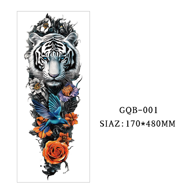 🥳2026 HOT SALE🥳💞50K+ SOLD!💪🎨 50% OFF! Large Full Sleeve Temporary Tattoos – Waterproof & sweatproof, realistic ink look. Easy 10‑sec application, safe & skin‑friendly. 🖤✨