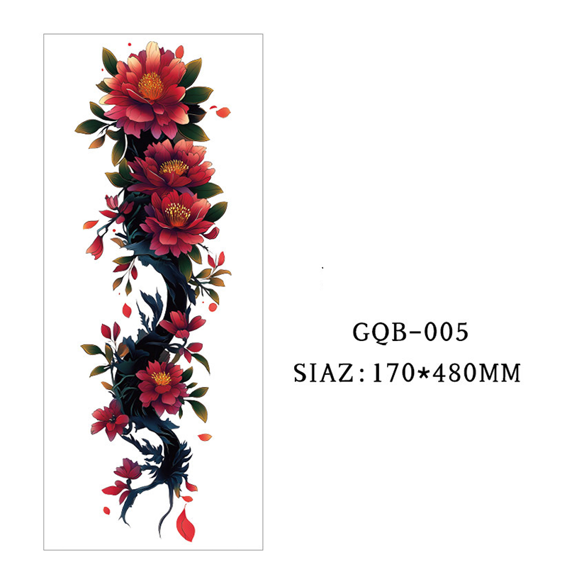 🥳2026 HOT SALE🥳💞50K+ SOLD!💪🎨 50% OFF! Large Full Sleeve Temporary Tattoos – Waterproof & sweatproof, realistic ink look. Easy 10‑sec application, safe & skin‑friendly. 🖤✨
