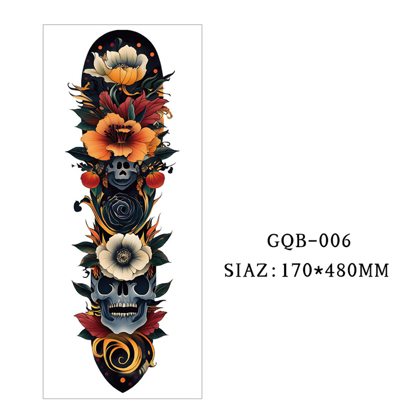 🥳2026 HOT SALE🥳💞50K+ SOLD!💪🎨 50% OFF! Large Full Sleeve Temporary Tattoos – Waterproof & sweatproof, realistic ink look. Easy 10‑sec application, safe & skin‑friendly. 🖤✨