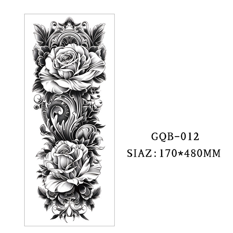 🥳2026 HOT SALE🥳💞50K+ SOLD!💪🎨 50% OFF! Large Full Sleeve Temporary Tattoos – Waterproof & sweatproof, realistic ink look. Easy 10‑sec application, safe & skin‑friendly. 🖤✨