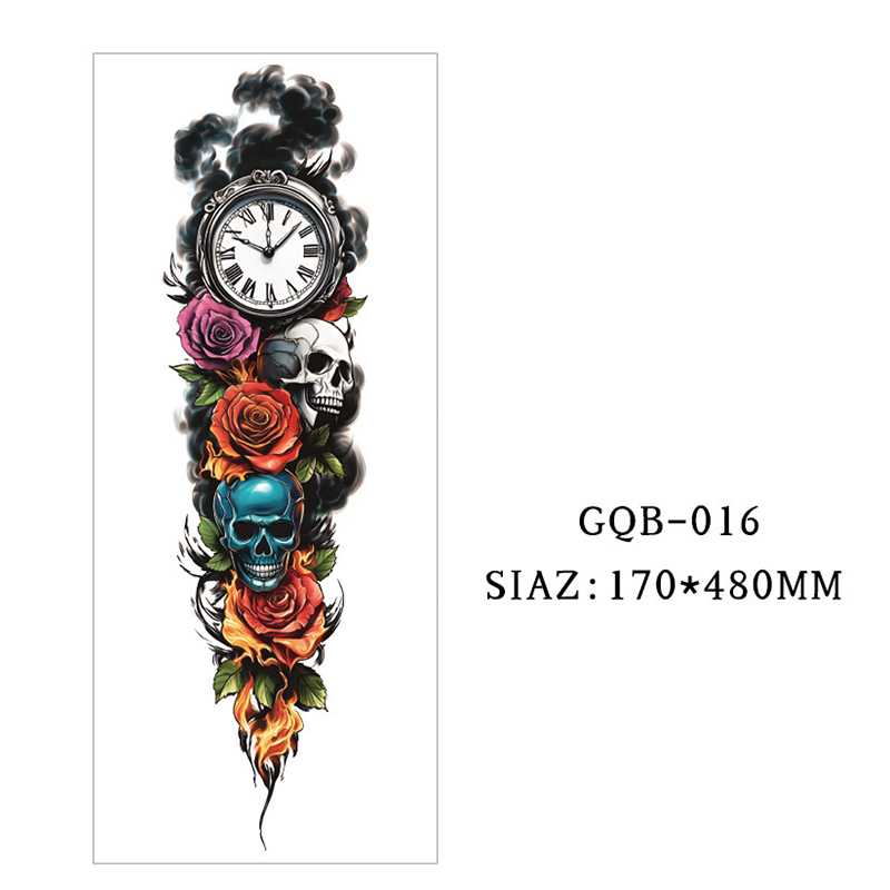 🥳2026 HOT SALE🥳💞50K+ SOLD!💪🎨 50% OFF! Large Full Sleeve Temporary Tattoos – Waterproof & sweatproof, realistic ink look. Easy 10‑sec application, safe & skin‑friendly. 🖤✨
