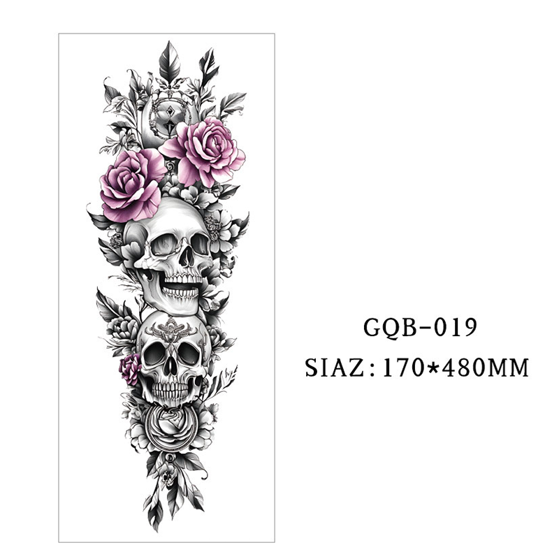 🥳2026 HOT SALE🥳💞50K+ SOLD!💪🎨 50% OFF! Large Full Sleeve Temporary Tattoos – Waterproof & sweatproof, realistic ink look. Easy 10‑sec application, safe & skin‑friendly. 🖤✨