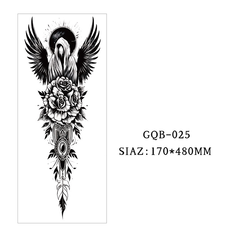🥳2026 HOT SALE🥳💞50K+ SOLD!💪🎨 50% OFF! Large Full Sleeve Temporary Tattoos – Waterproof & sweatproof, realistic ink look. Easy 10‑sec application, safe & skin‑friendly. 🖤✨